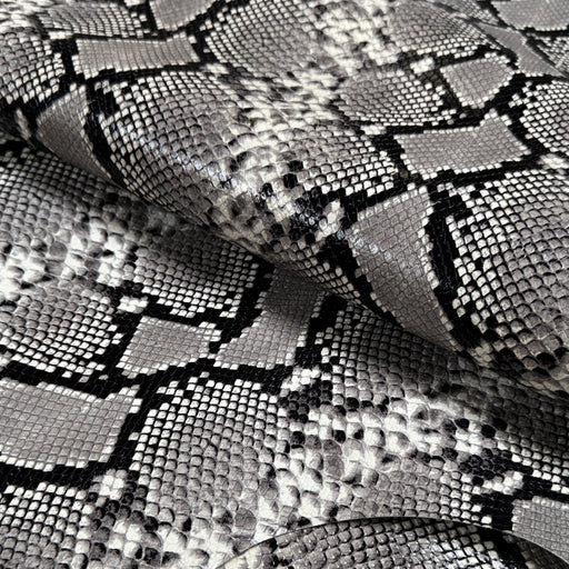 Python Printed Embossed Goat Hide