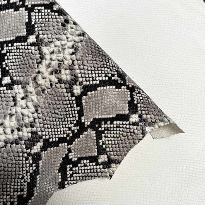 Python Printed Embossed Goat Hide
