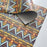Southwestern Aztec Printed Leather