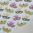 Partial Mardi Gras Masks Printed Marine Vinyl