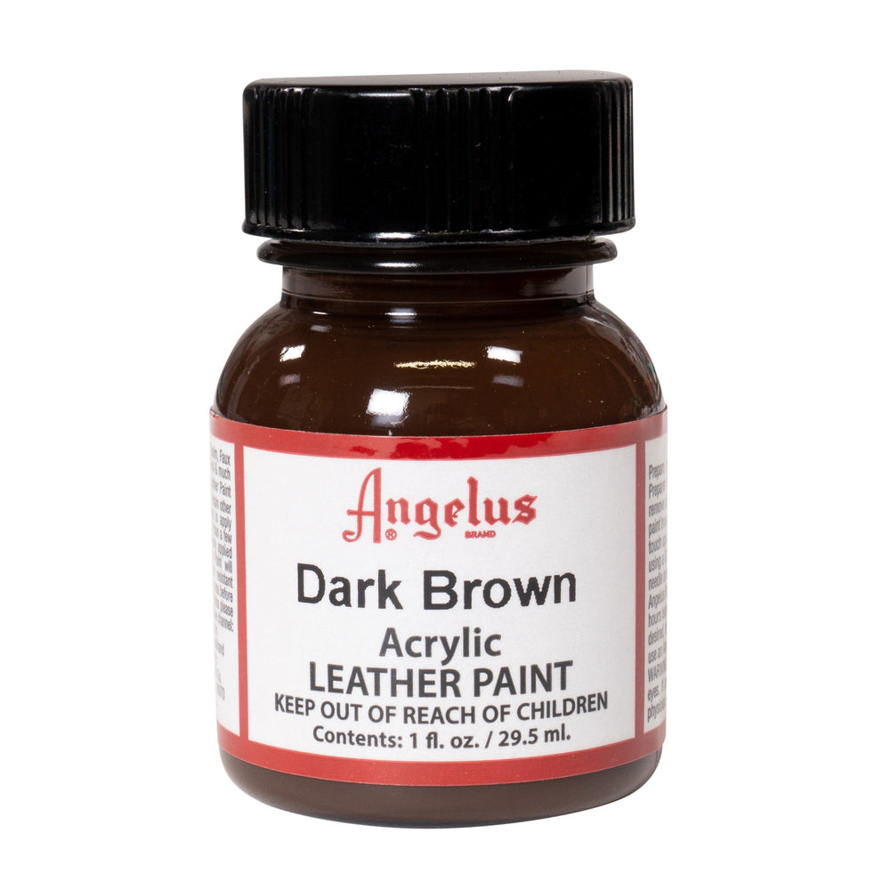 Angelus Dark Brown Acrylic Leather Paint