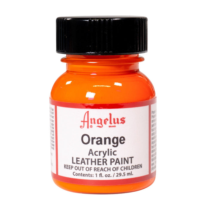 Angelus Orange Acrylic Leather Paint