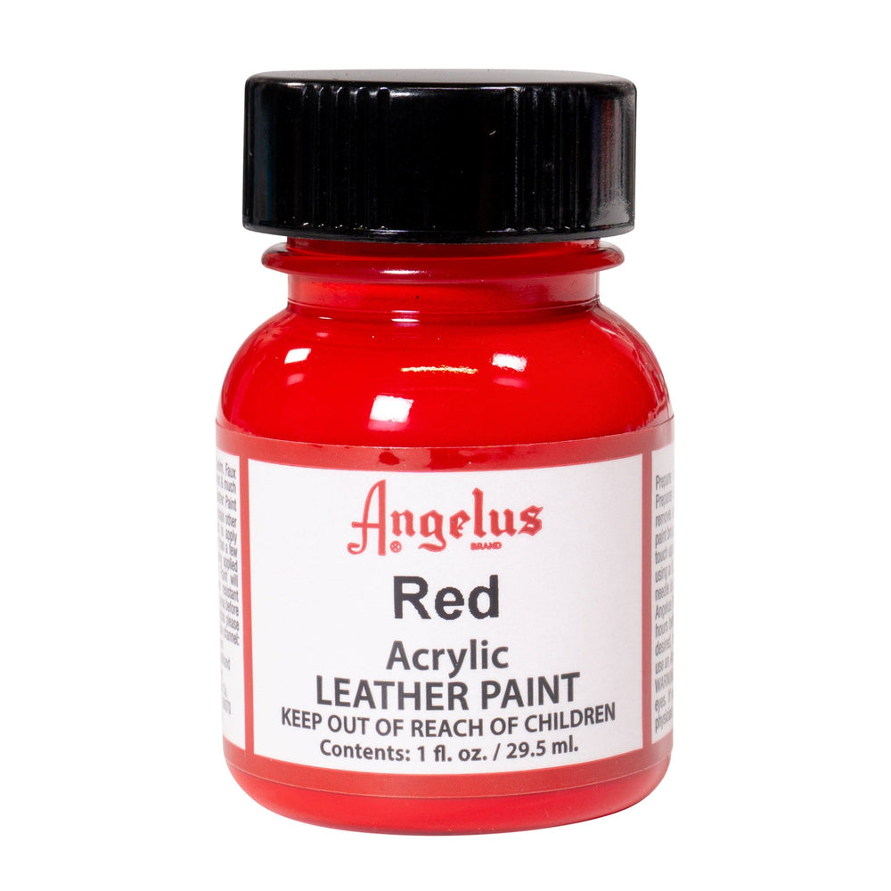 Angelus Red Acrylic Leather Paint
