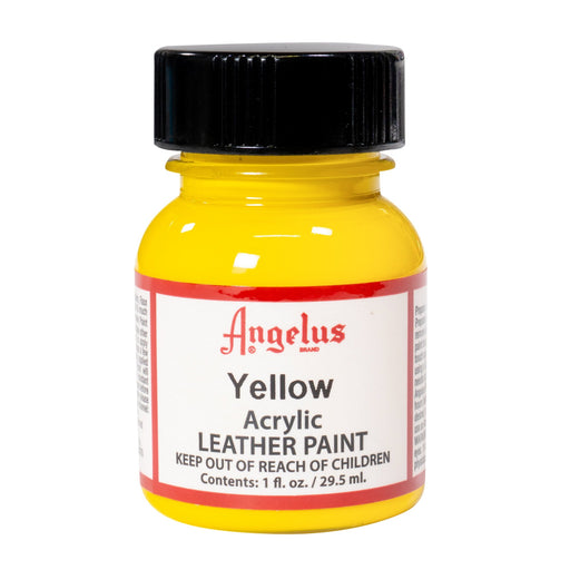 Angelus Yellow Acrylic Leather Paint