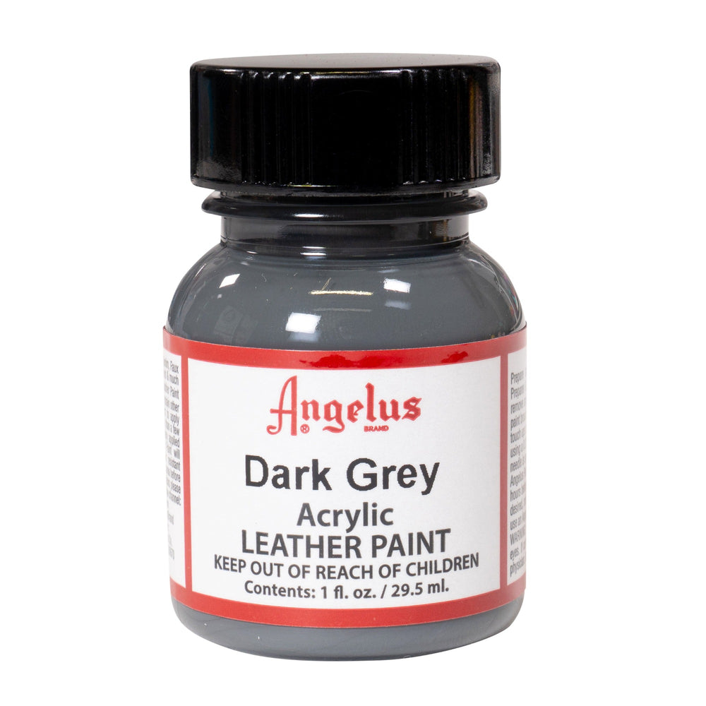 Angelus Dark Grey Acrylic Leather Paint