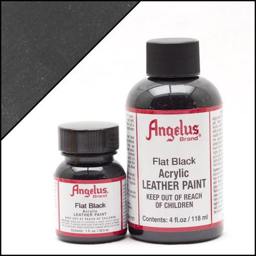 Angelus Flat Black Acrylic Leather Paint