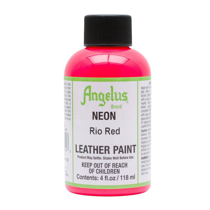 Angelus Rio Red Neon Acrylic Leather Paint