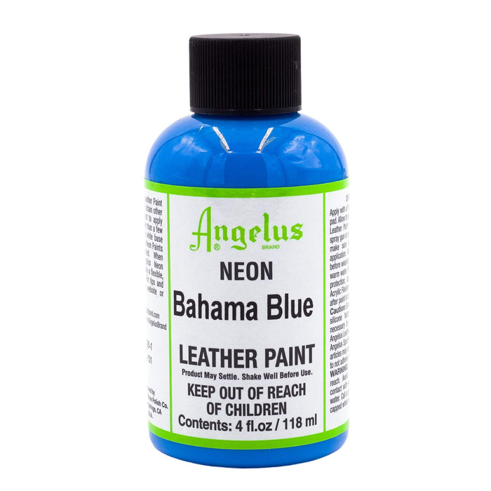 Angelus Bahama Blue Neon Acrylic Leather Paint