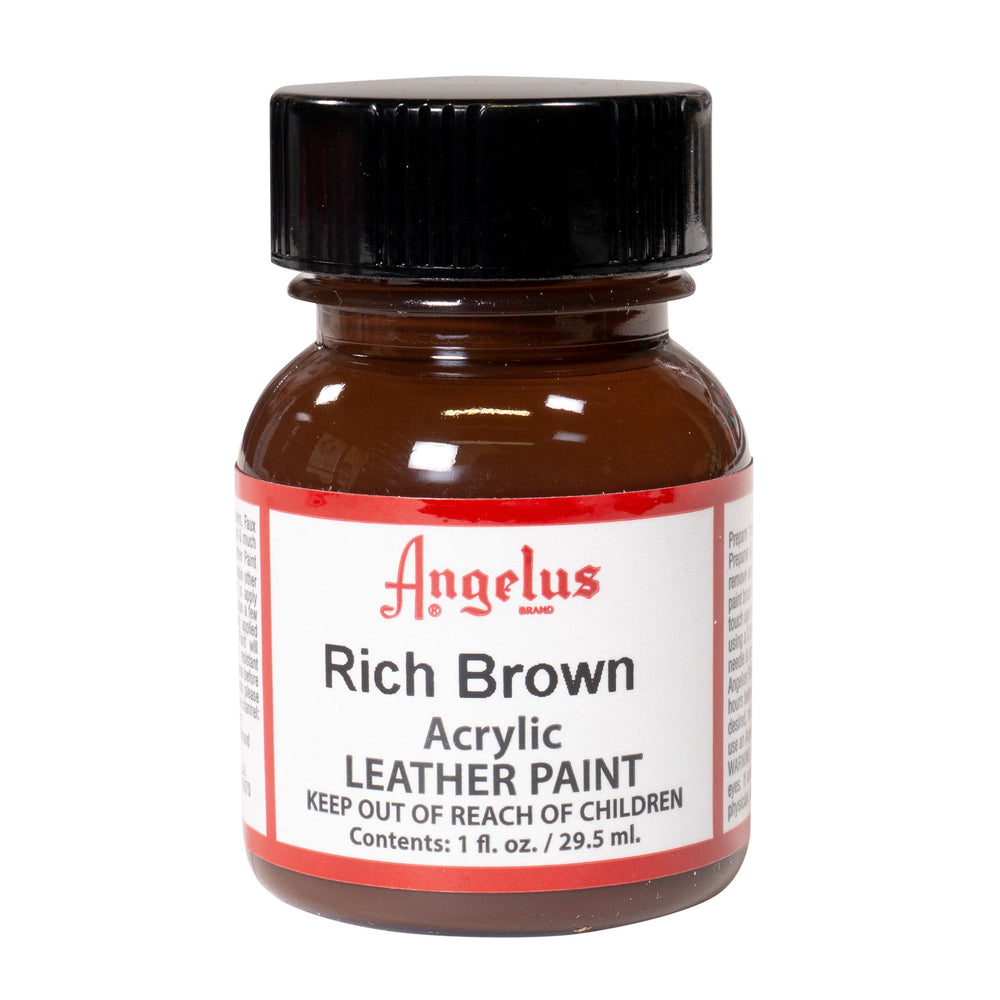 Angelus Rich Brown Acrylic Leather Paint