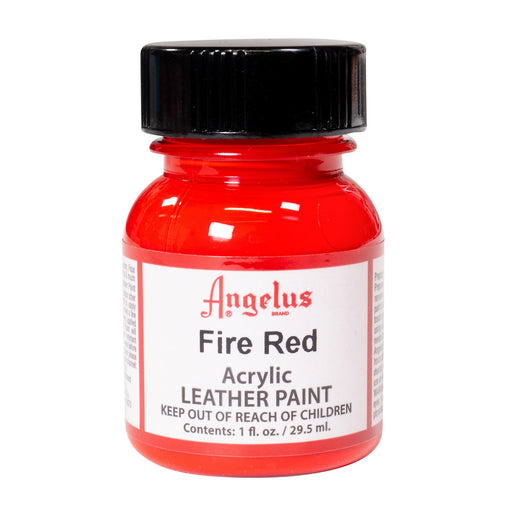Angelus Fire Red Acrylic Leather Paint