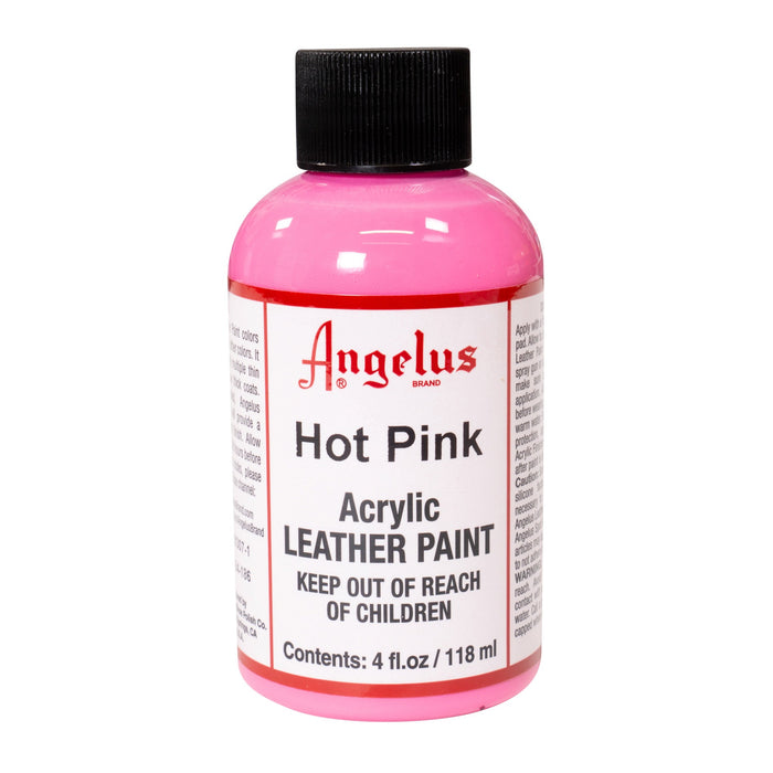 Angelus Hot Pink Acrylic Leather Paint