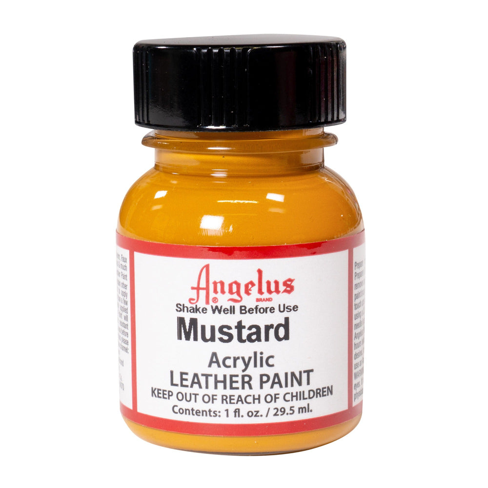 Angelus Mustard Acrylic Leather Paint