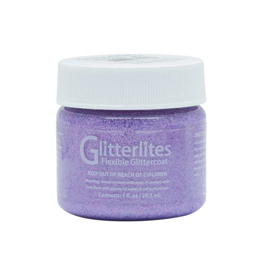Angelus Glitterlites Paint - Lavender Lace