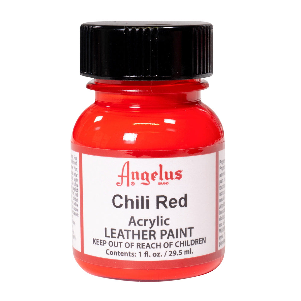 Angelus Chili Red Acrylic Leather Paint