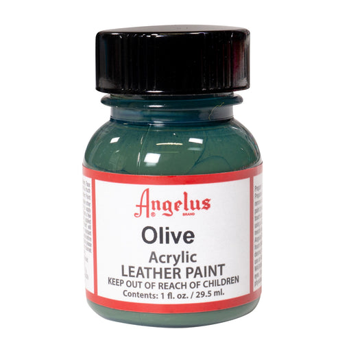 Angelus Olive Acrylic Leather Paint