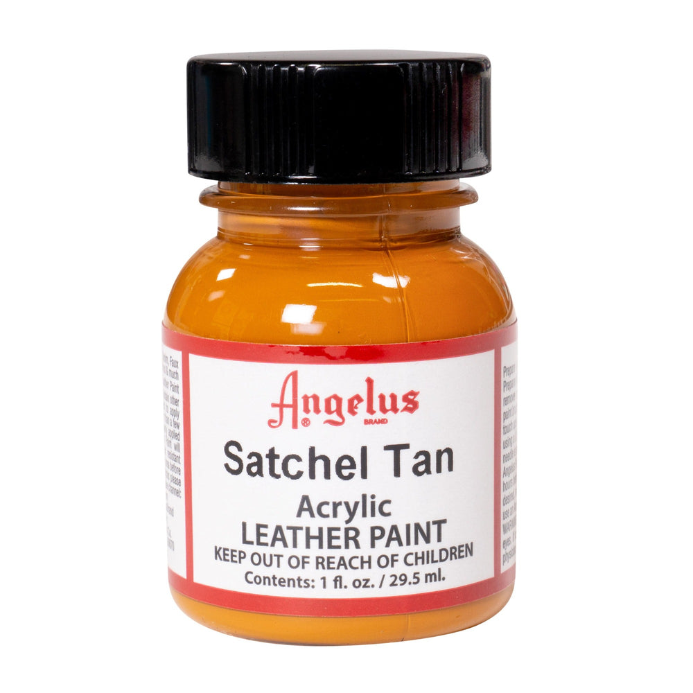 Angelus Satchel Tan Acrylic Leather Paint