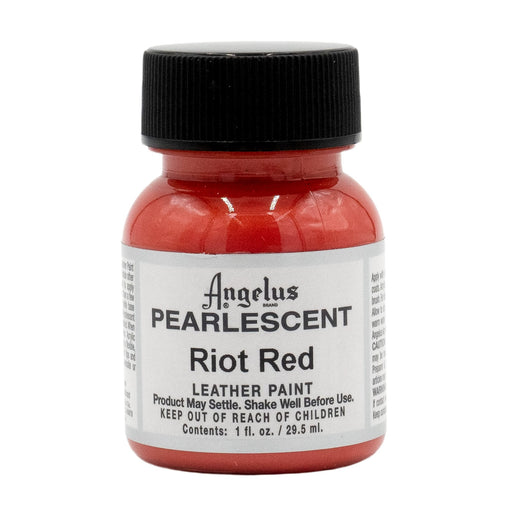Angelus Pearlescent Leather Paint Riot Red