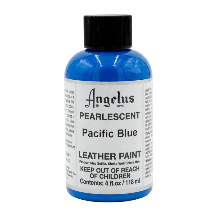 Angelus Pearlescent Leather Paint Pacific Blue