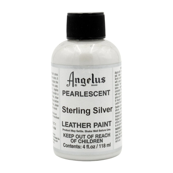 Angelus Pearlescent Leather Paint Sterling Silver