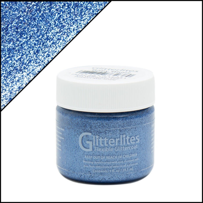 Angelus Glitterlites Paint - Baby Blues