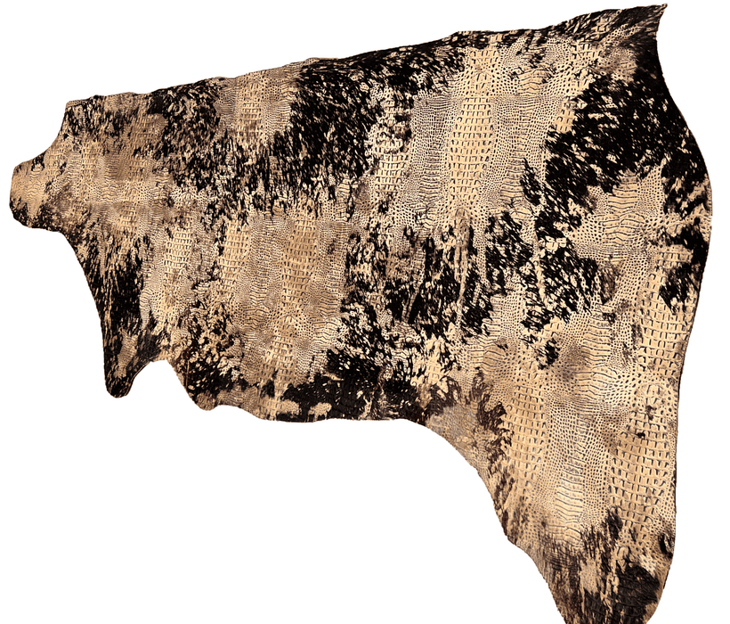Acid Wash Alligator Embossed Sides