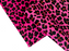 Hot Pink Leopard Cowhide