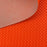 Embossed Faux Leather Sheet - Neon Orange