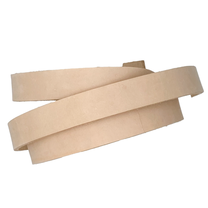 Veg-Tan Eco Belt Strips - Various Widths