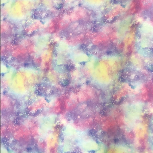 Pastel Galaxy Printed Leather