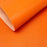 Embossed Faux Leather Sheet - Orange