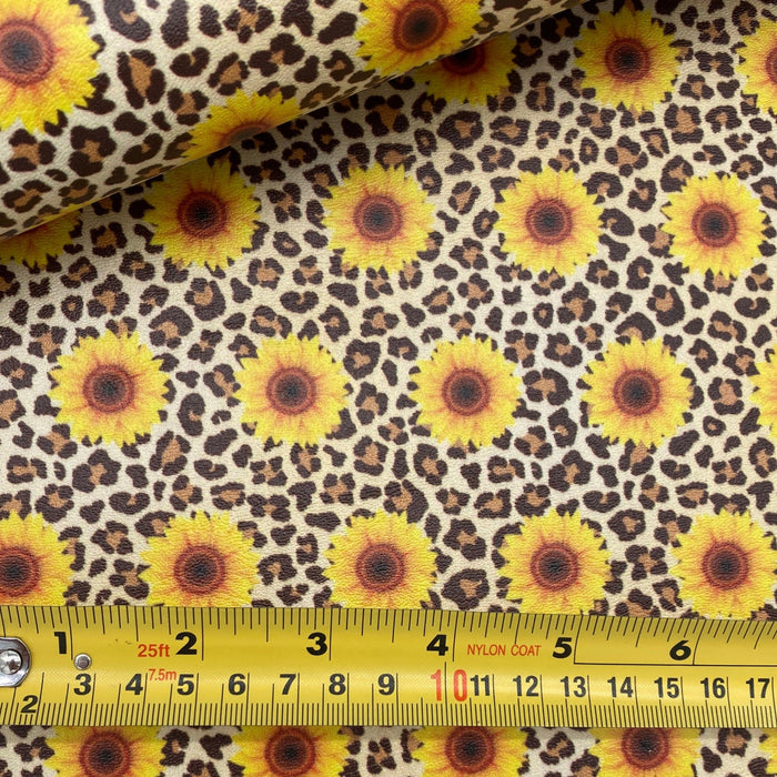 Sunflower Faux Leather Measurement