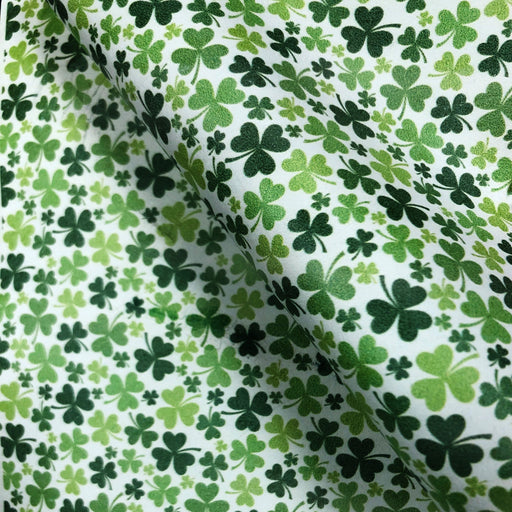 Field of Clover - St Patrick's Day Printed Leather