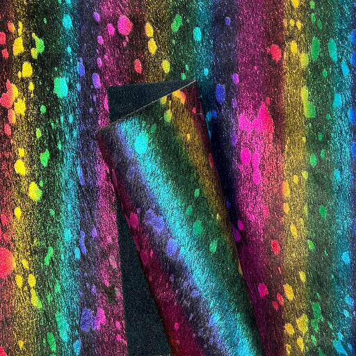 Rainbow Acid Wash Panel
