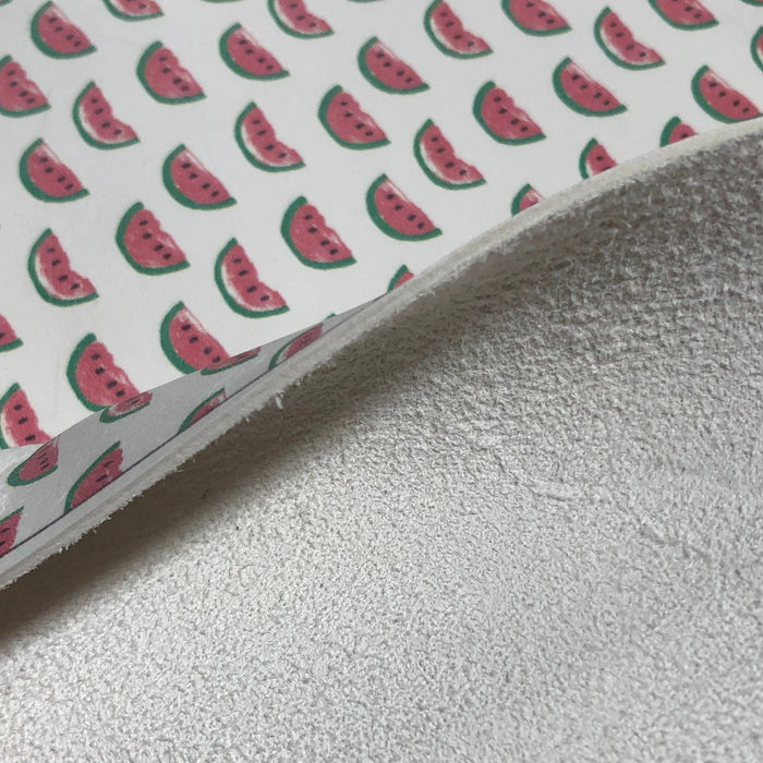 Watermelon Printed Leather