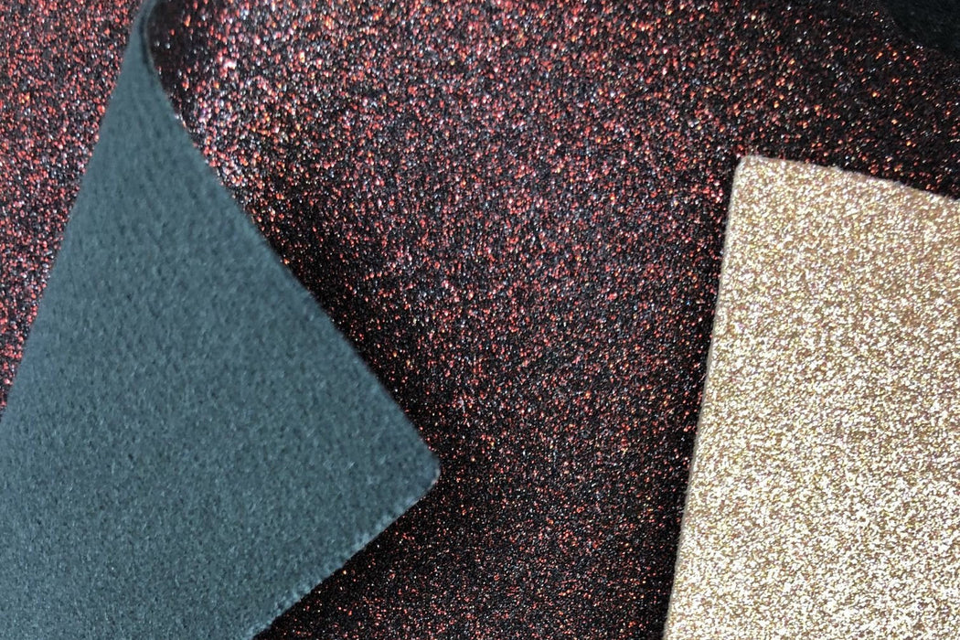 Chunky Glitter Faux Vinyl Leather Fabric Sheets with Soft Backing Glitter  Leather Sheets For Earrings Bows DIY 21X29CM GM3142A