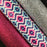 Pink and Blue Aztec Printed Leather