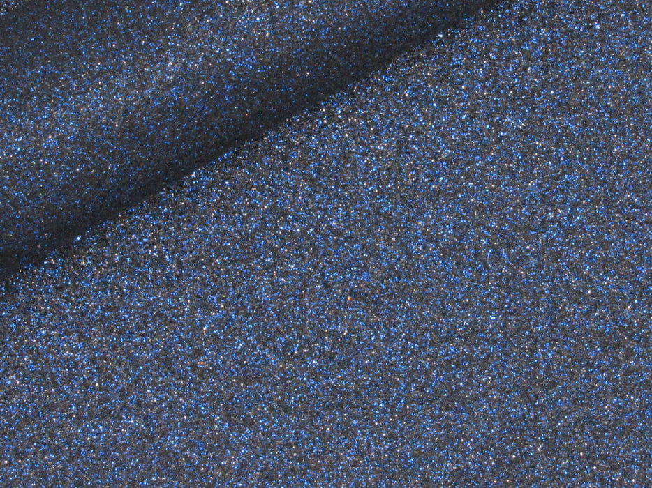 Midnight Extra Fine Glitter Faux Leather Sheet