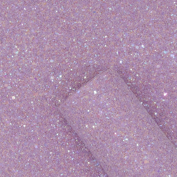 Glitter Fabric Sheet - Jellyfish Violet