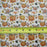 Pumpkin Patch Printed Embossed Cowhide