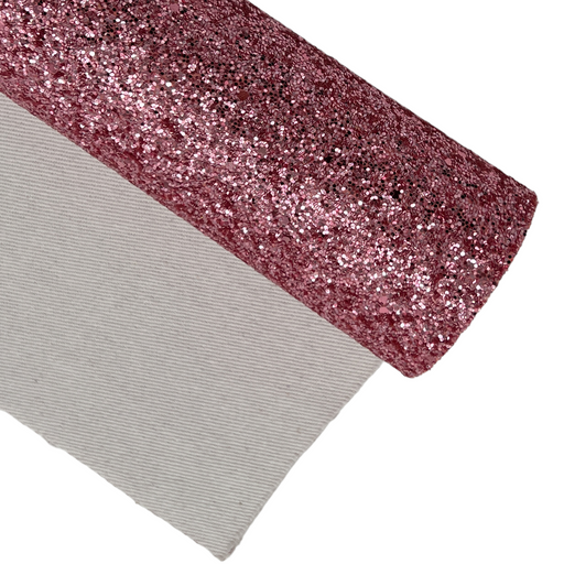 Glitter Fabric Sheet - Light Pink