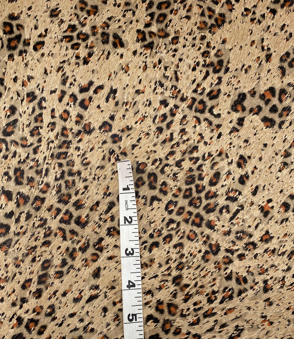 Baby Cheetah Acid Wash Hair-On Cowhide Panels
