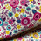Abstract Floral Printed Marine Vinyl Faux Leather