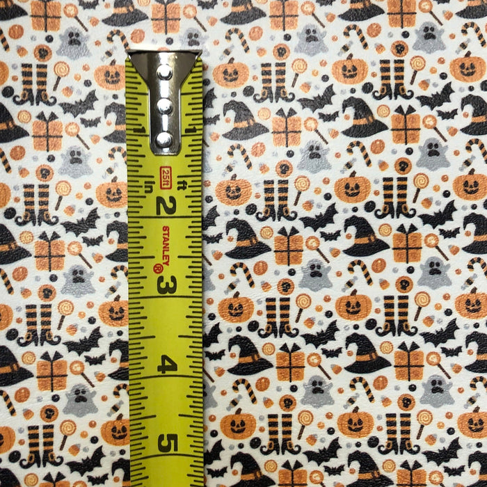 Halloween Printed Marine Vinyl Faux Leather