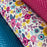 Abstract Floral Printed Marine Vinyl Faux Leather