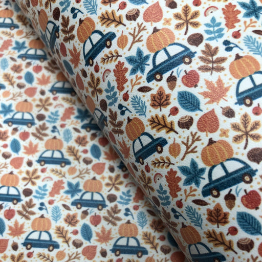 The Perfect Pumpkin Printed Leather