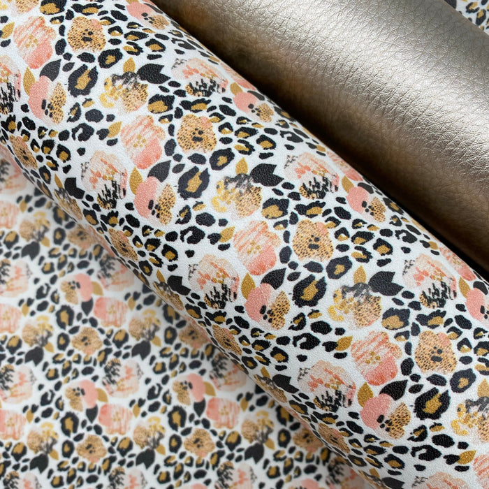 Wild Blossom Printed Leather