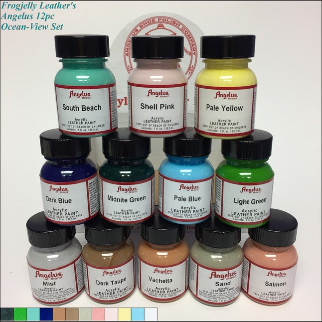 Ocean View - Angelus 12 Color Paint Kit