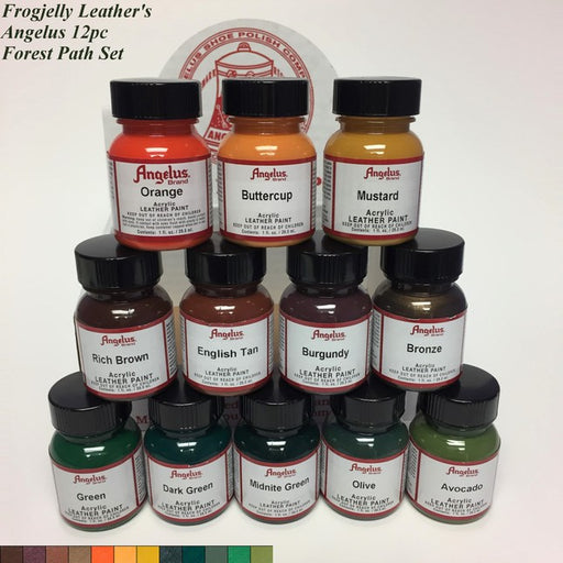 Angelus Acrylic Paints, Dyes, & Finishes
