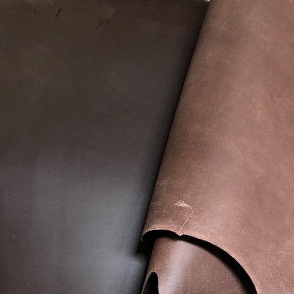 Leather sheets TAN and BROWN, pre cut leather pieces random